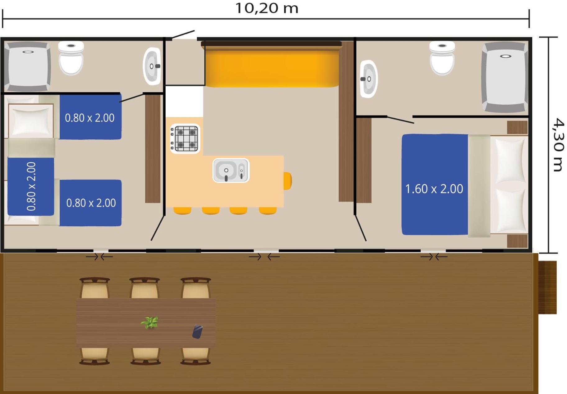 Easyatent Mobile Bijela Uvala Holiday park 4*